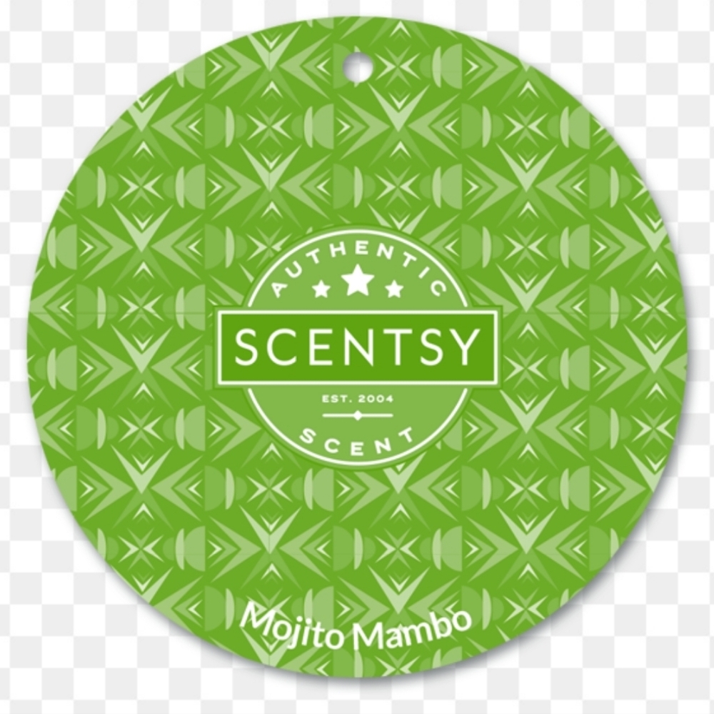 NIB Scentsy Scent Circle Mojito Mambo